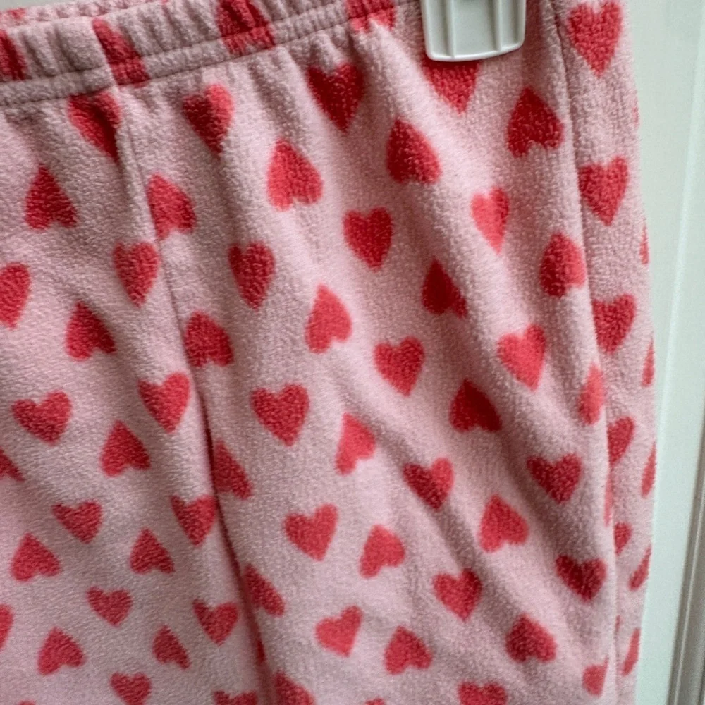 Carter’s 2T Girls Pink Heart Fleece Pajama Pants